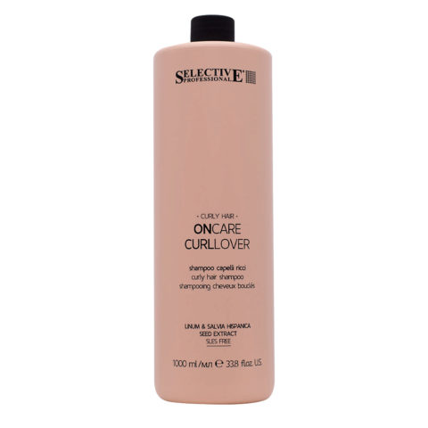 Selective Professional Curllover Shampoo 1000 ml - curly hair shampoo