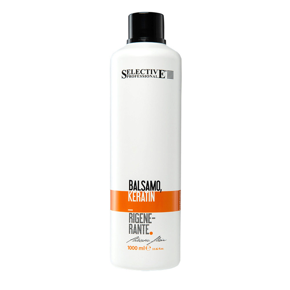 Selective Professional Artistic Flair Balsamo Keratina 1000ml - restructuring hair conditioner