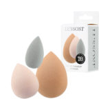 Lussoni Makeup Sponges 3pz - raindrop makeup sponges