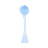 ilū Skin Care Face Brush Blue - silicone facial brush