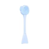 ilū Skin Care Face Brush Blue - silicone facial brush