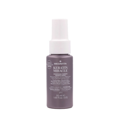 Medavita Lunghezze Keratin Miracle Smoothing Thermo Defence Spray 50ml - heat protection spray