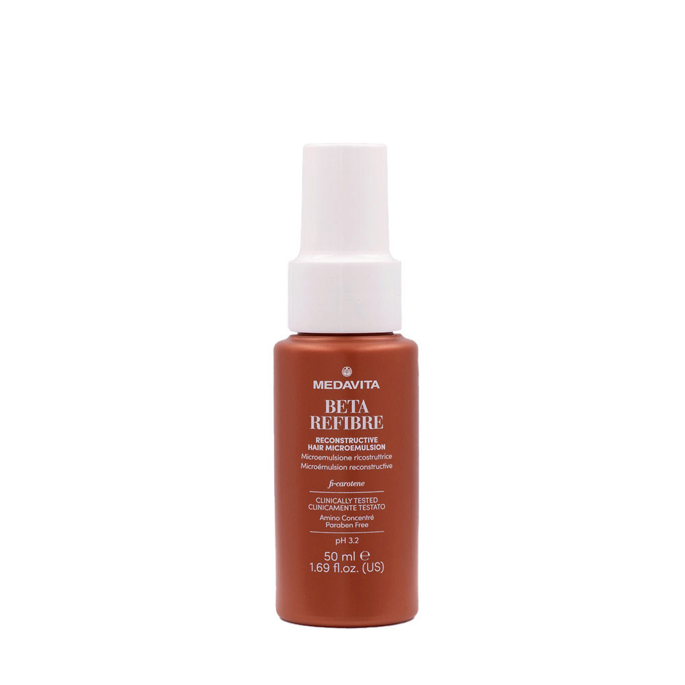 Medavita Beta Refibre Microemulsion Rebuilding Serum for Damaged Hair 50ml