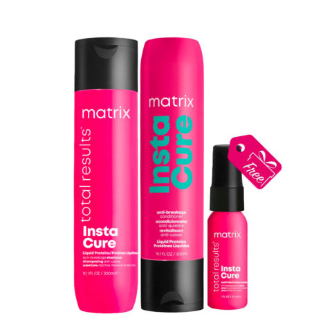 Matrix Haircare Instacure Shampoo 300ml Conditioner 300ml + FREE Leave-In 30ml