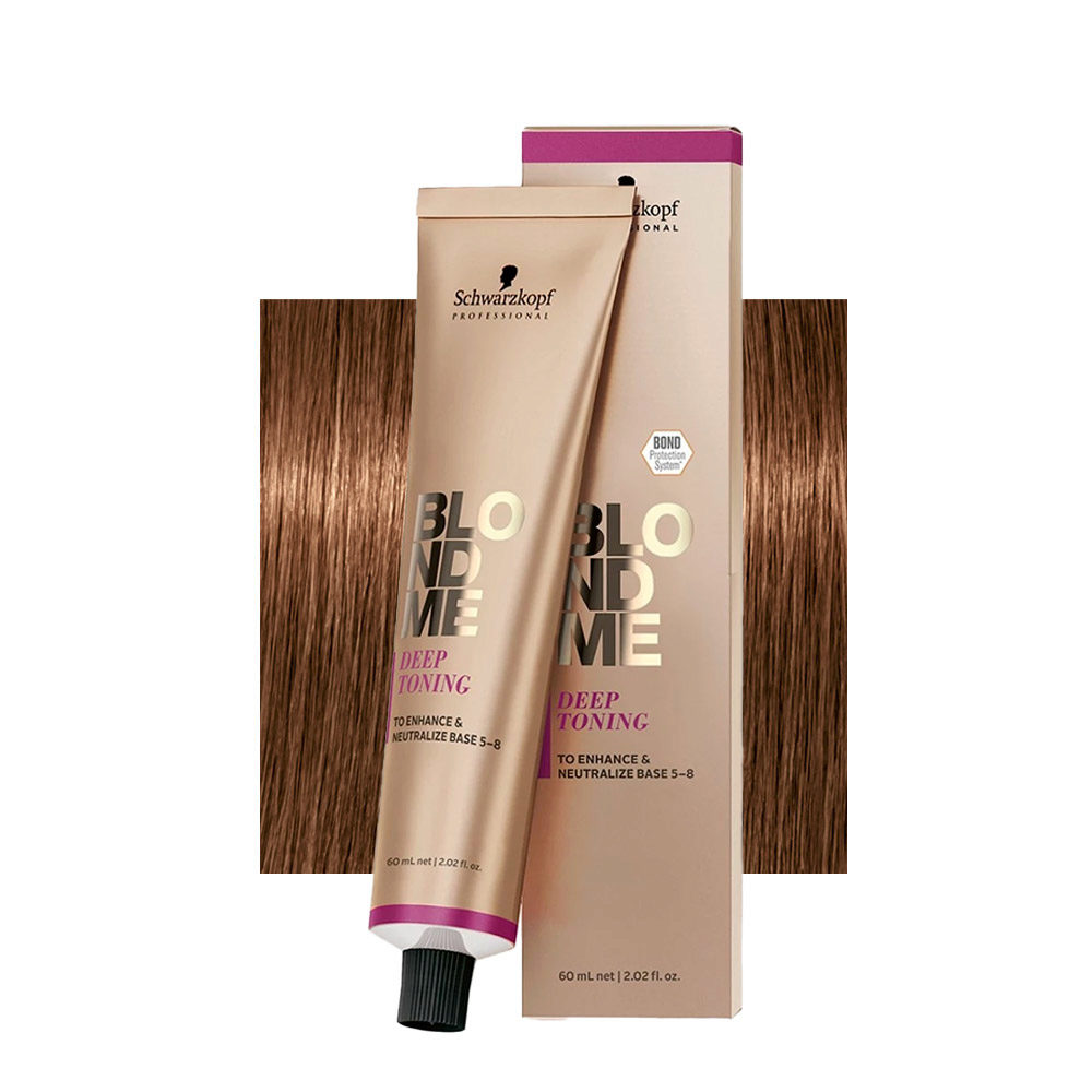 Schwarzkopf BlondMe Color DeepTon Nougat 60ml - toning