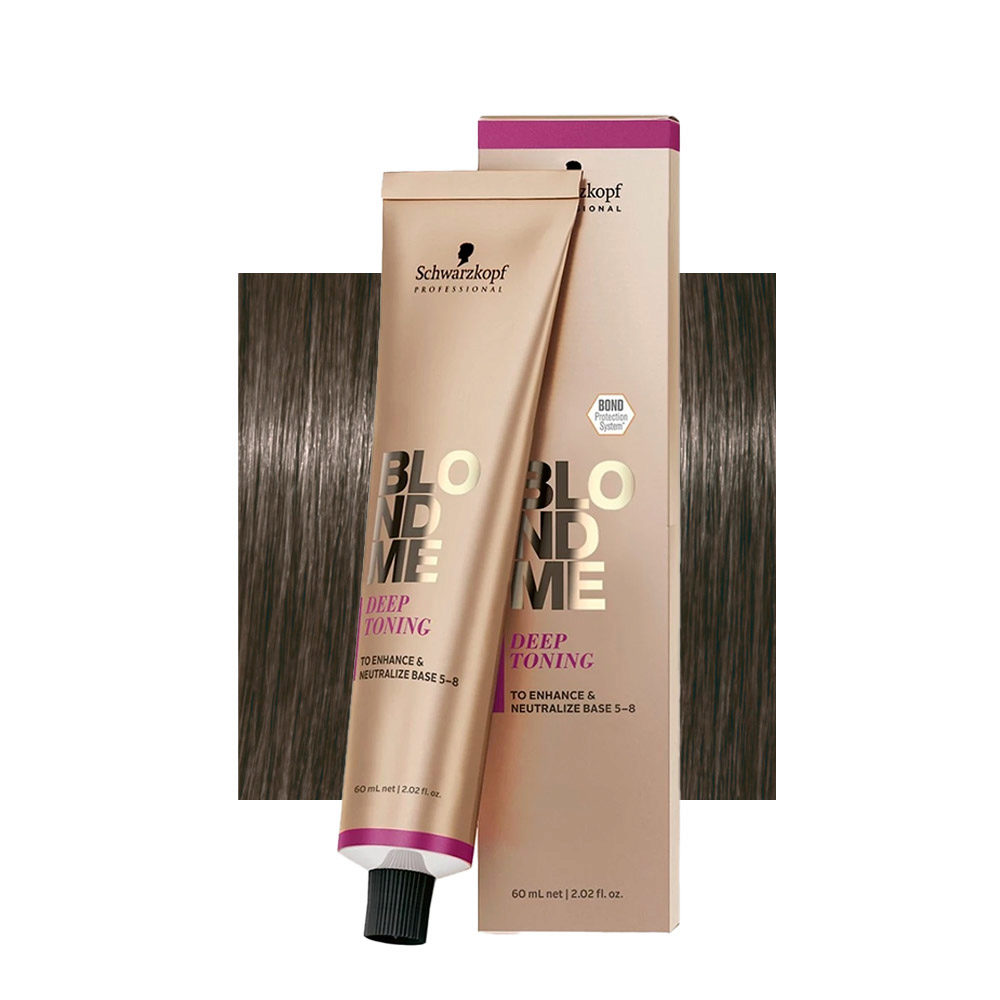 Schwarzkopf BlondMe Color DeepTon Granite 60ml - toning