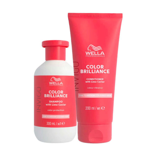 Wella Invigo Color Brilliance Fine Shampoo 300ml Conditioner 200ml