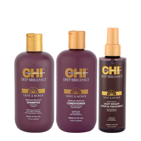 CHI Deep Brilliance Smooth Edge High Shine & Firm Hold - CHI Haircare