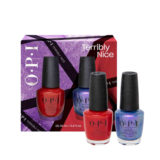 OPI Nail Lacquer Terribly Nice Duo Pack 2x15ml  - nail polish box