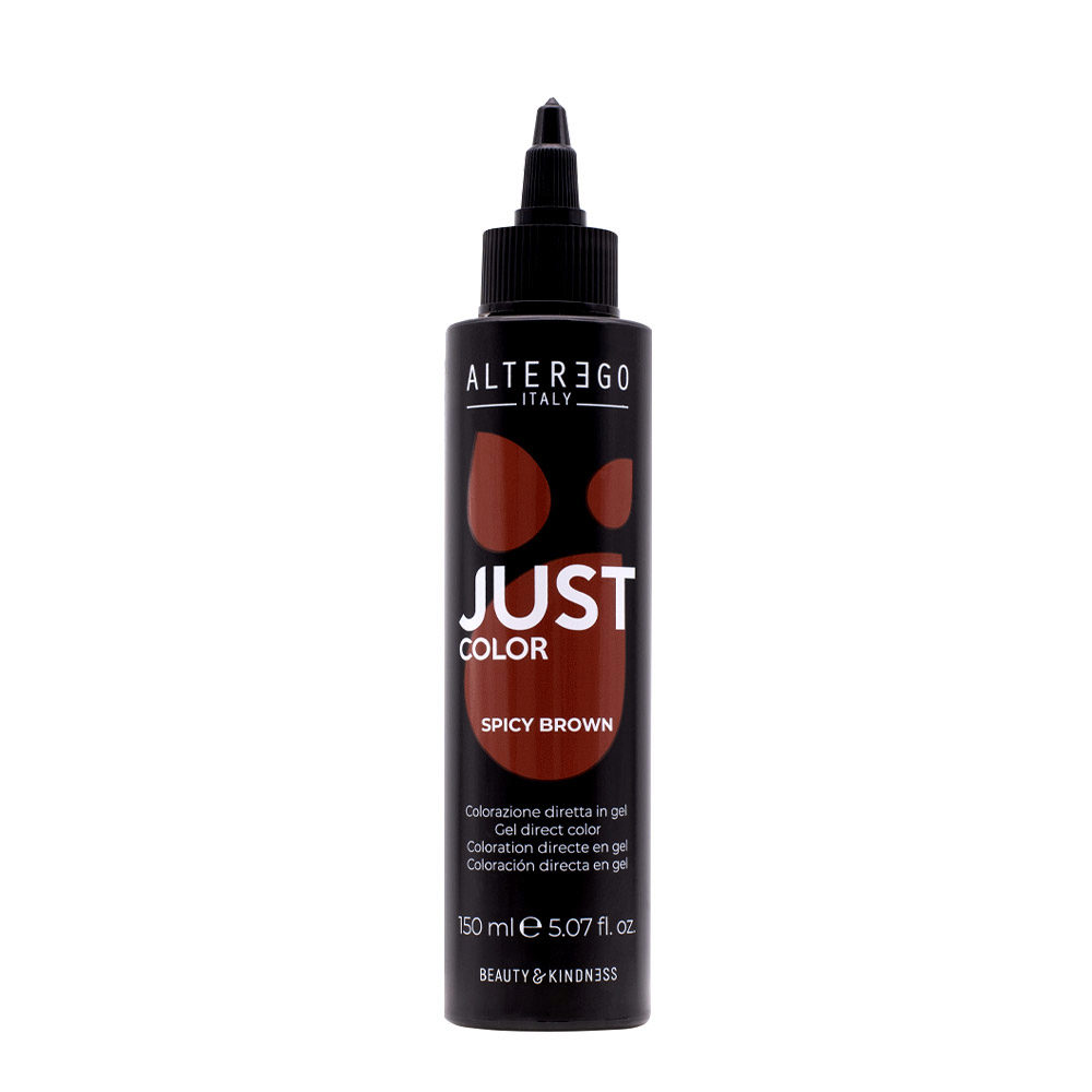 Alterego Just Color Spicy Brown 150ml  - semi-permanent gel color