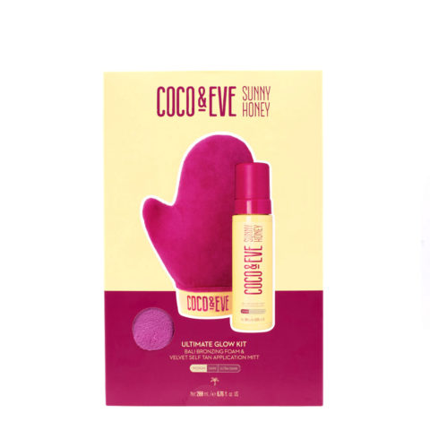 Coco & Eve Ultimate Glow Kit Medium- self-tanning kit