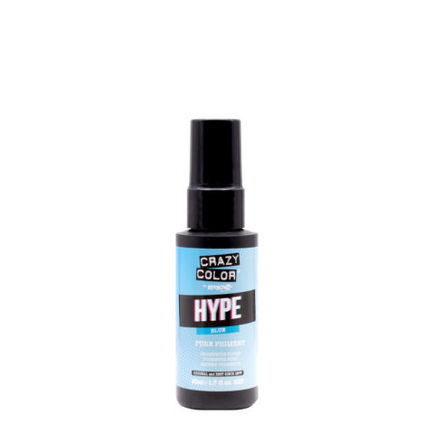 Crazy Color Hype Blue 50ml   - pure pigment