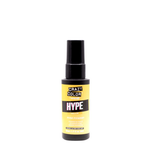 Crazy Color Hype Yellow 50ml  - pure pigment