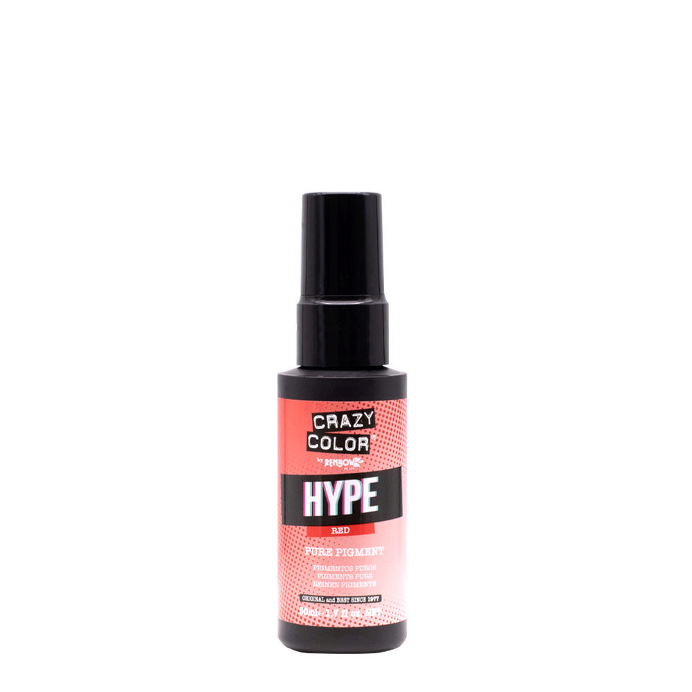 Crazy Color Hype Red 50ml  - pure pigment