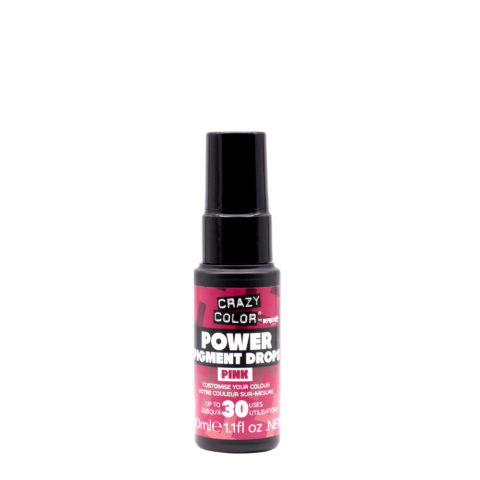 Crazy Color Global Power Pigment Drops Pink 30ml - pigment drops