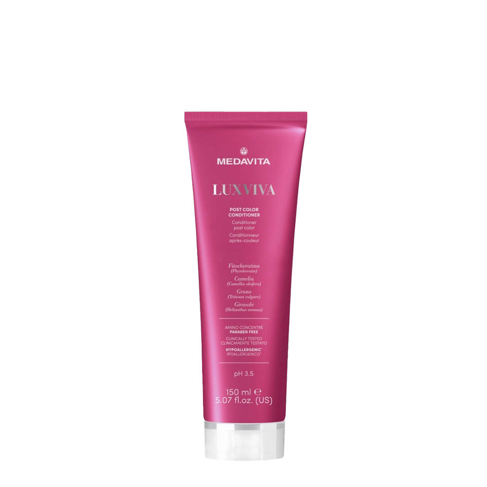 Medavita Luxviva Post Color Conditioner 150ml - post colouring conditioner