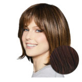 Hairdo Bouncy Bob Cherry Brown Wig - medium cut wig