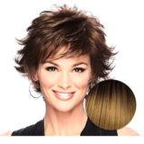 Hairdo Textured Flip Wig Warm Blond - short cut wig