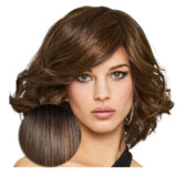 Hairdo Bombshell Bob RL8/29SS  Medium Hazel Brown  - medium cut wig