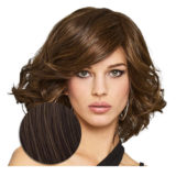 Hairdo Bombshell Bob  Medium Copper Brown Wig - medium cut wig