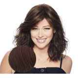 Hairdo Courtside Waves Wig Cherry Brown - medium cut wig