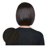 Hairdo Topper Top It Off R6 Medium Brown - toupee with removable clips