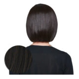 Hairdo Topper Top It Off R4 Dark Brown - toupee with removable clips