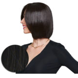 Hairdo Topper Top It  Off R2  Black - toupee with removable clips