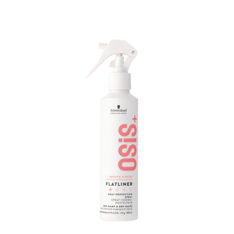 Schwarzkopf Osis Smooth & Shine Flatliner 200ml - heat protection spray