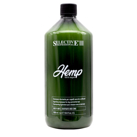 Selective Professional Hemp Shampoo 1000ml - moisturizing shampoo