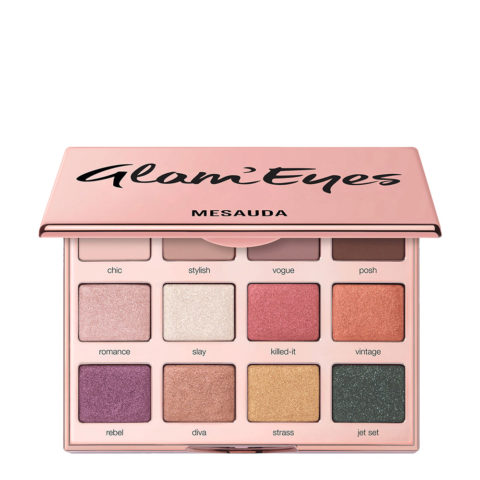 Mesauda Beauty Glam'Eyes Palette - compact eyeshadow palette