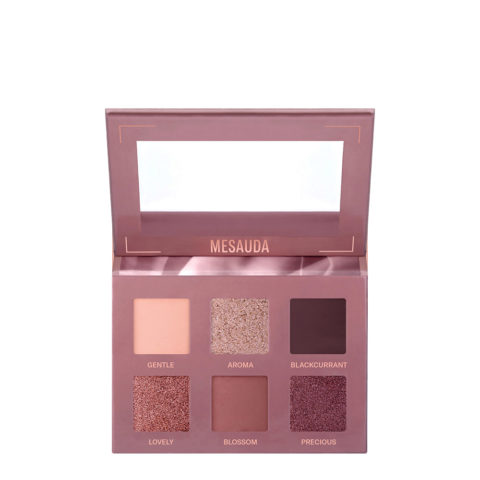 Mesauda Beauty Bare Harmony Palette 201 Tender Mauve 6gr - 6 eyeshadow palette