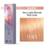 Wella Illumina Color 9/43 Very Light Golden Copper Blonde 60ml - permanent colouring