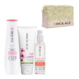 Biolage Colorlast Shampoo 250ml Conditioner 200ml Oil 125ml + FREE Pouch