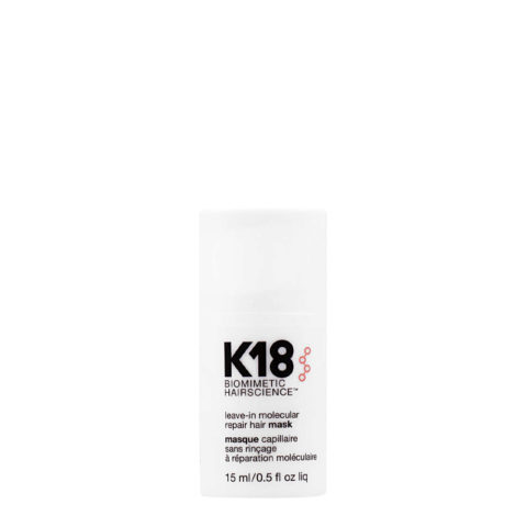 K18 Leave-In Molecular Repair Hair Mask 15ml - leave-in treatment for damaged hair