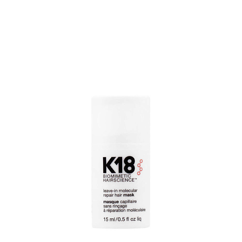 K18 Leave-In Molecular Repair Hair Mask 15ml - leave-in treatment for damaged hair