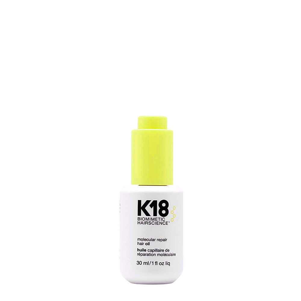 K18 Molecular Repair Hair Oil 30ml - anti-frizz restructuring oil