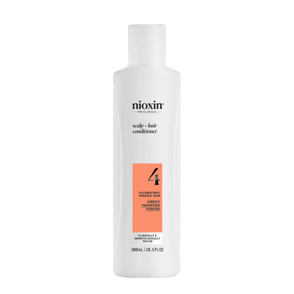 Nioxin Sistema 4 Scalp + Hair Conditioner 300ml - damaged hair fortifying conditioner