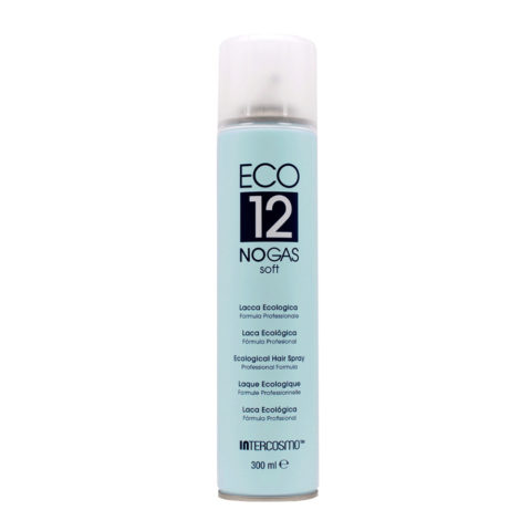 Intercosmo Styling Eco 12 No Gas Soft 300ml - light hold ecological hairspray