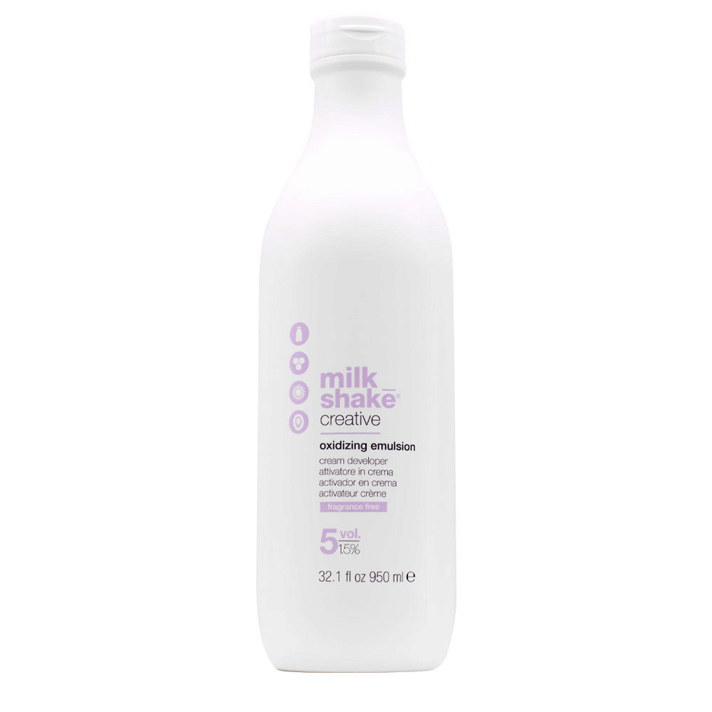 Z.one Concept Milk Shake Colour Oxidizing Emulsion 5vol 1.5% 950ml