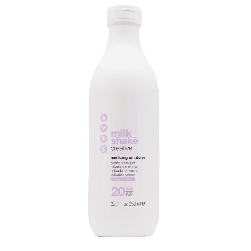 Z.one Concept Milk Shake Colour Oxidizing Emulsion 20vol 6% 950ml