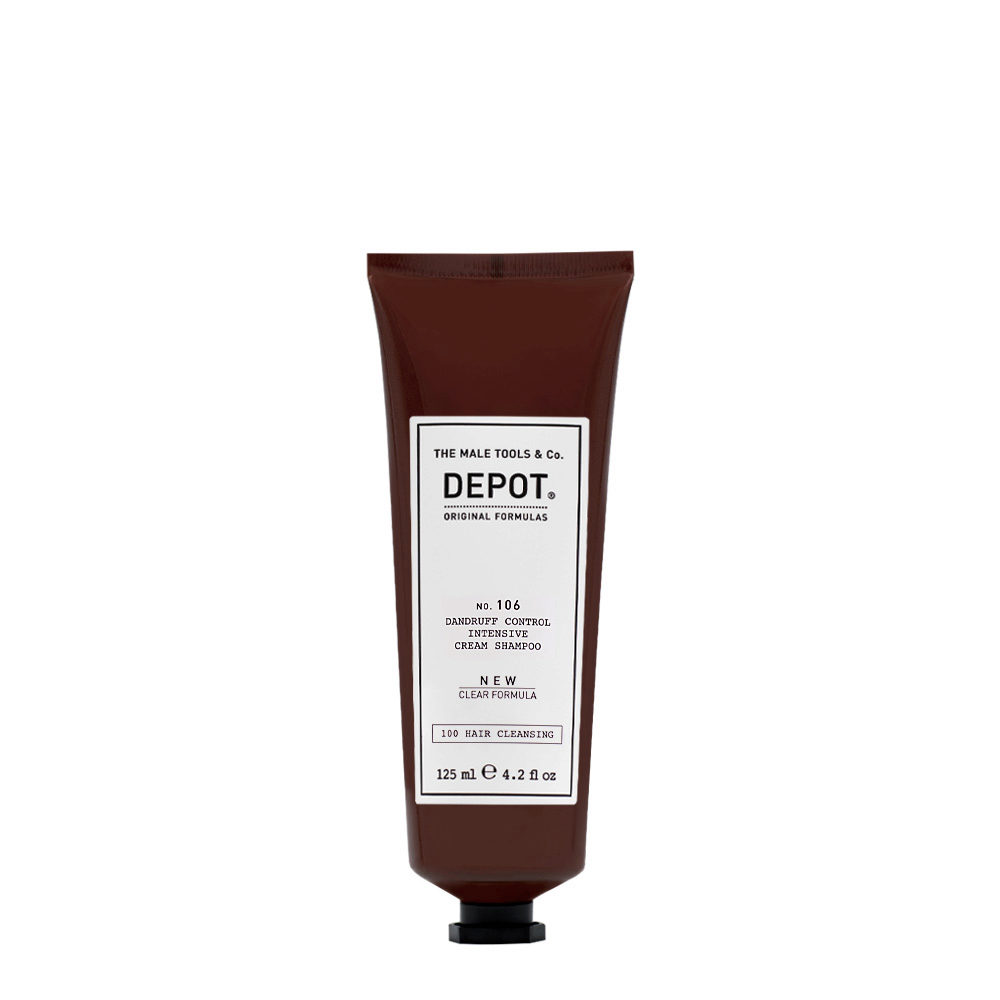 Depot Hair Cleansing No. 106 Dandruff Control Intensive Cream Shampoo 125ml - anti-dandruff shampoo