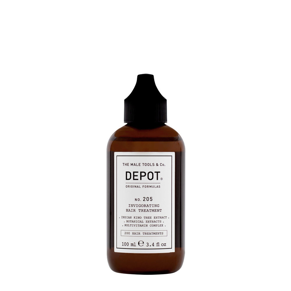 Depot Hair Treatments Invigorating Hair Treatment 100ml - energizing anti-hair loss treatment