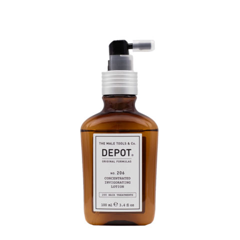 Depot Hair Treatments No.206 Invigorating Concetrated Lotion 100ml - energizing anti-hair loss lotion