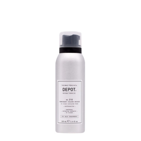 Depot Hair Treatments Temporary Colour Mousse Anthracite 100ml