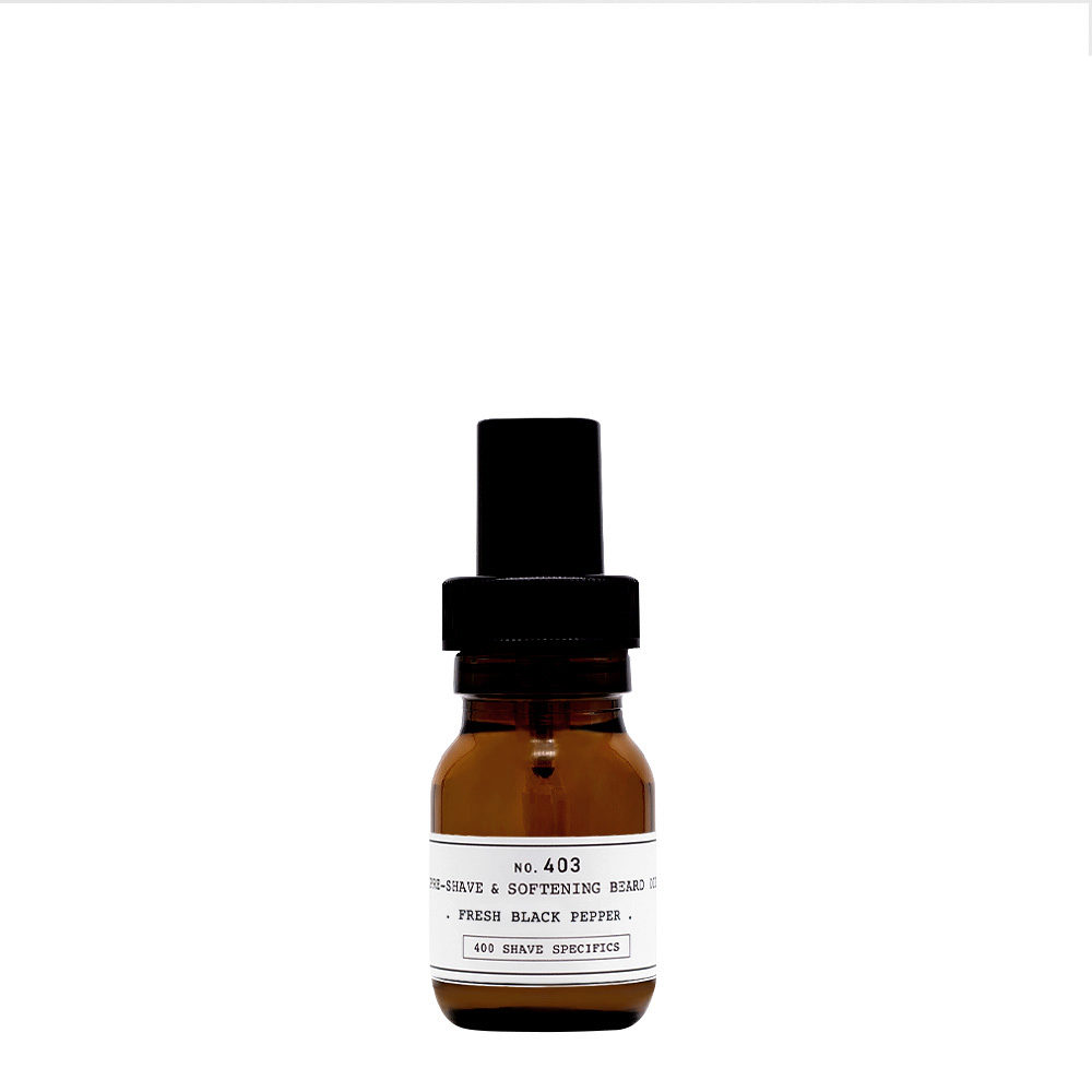 Depot Shave Specifics No.403 Pre Shave & Softening Beard Oil Fresh Black Pepper 30ml