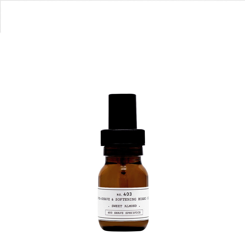 Depot Shave Specifics No.403 Pre Shave & Softening Beard Oil Sweet Almond 30ml - pre-shave oil