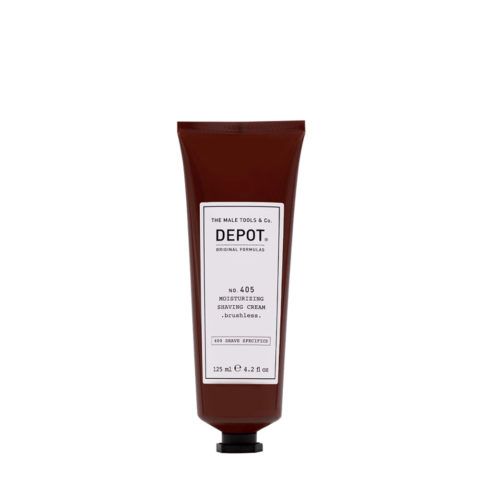 Depot Shave Specifics No.405 Mousturizing Shaving Cream 125ml - moisturizing shaving cream