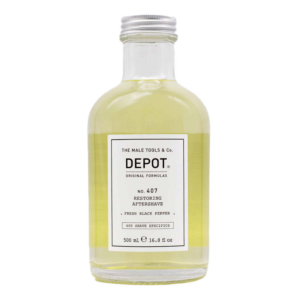 Depot Shave Specifics No.407 Restoring Aftershave 500ml - toning refreshing aftershave lotion