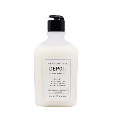 Depot No. 501 Moisturizing & Clarifying Beard Shampoo 250ml